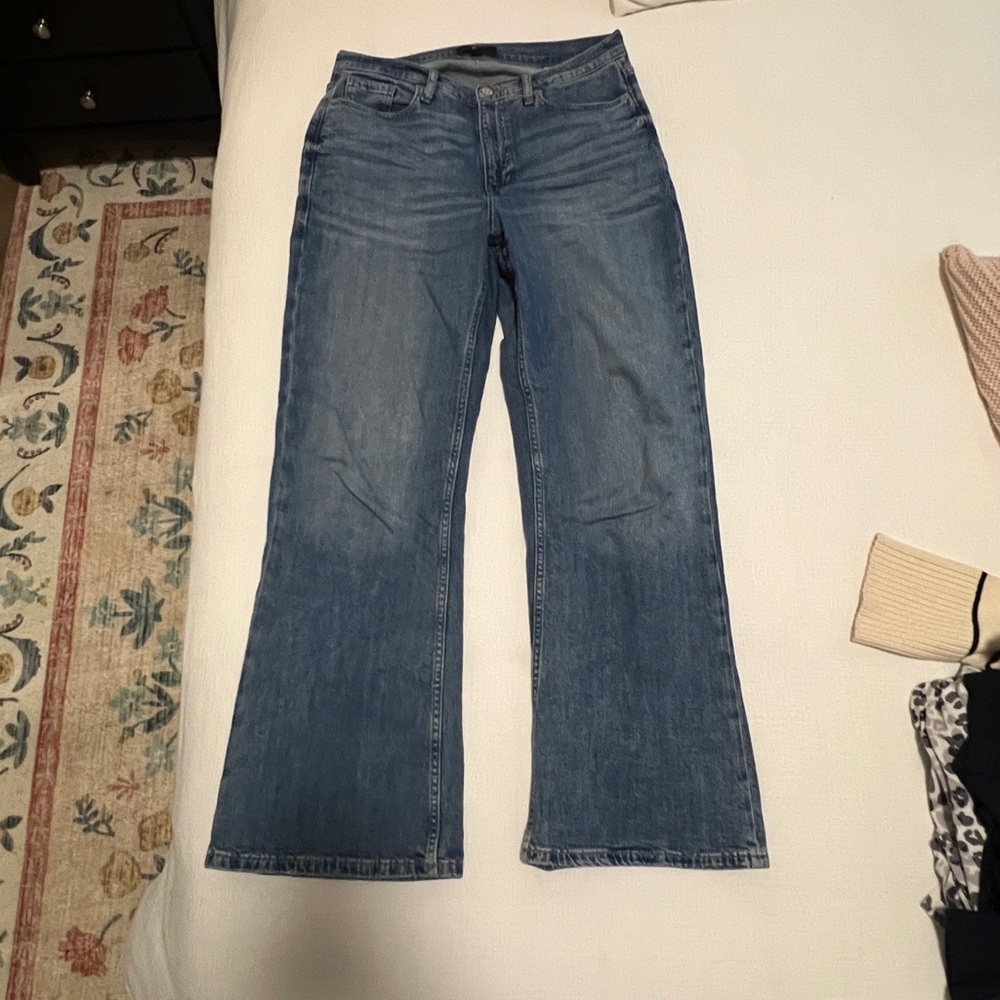 Banana Republic High Rise Relaxed Flare Jean